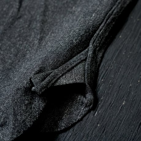 Hercules Black Chambray Work Shirt（Dead Stock）
