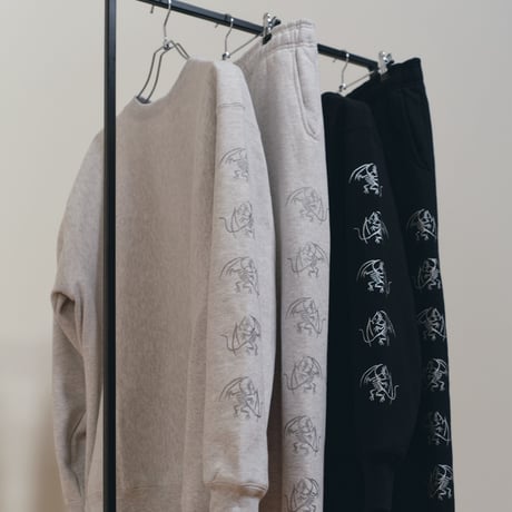 THE NERD BOY HONE DRAGON CREW SWEAT / PANT