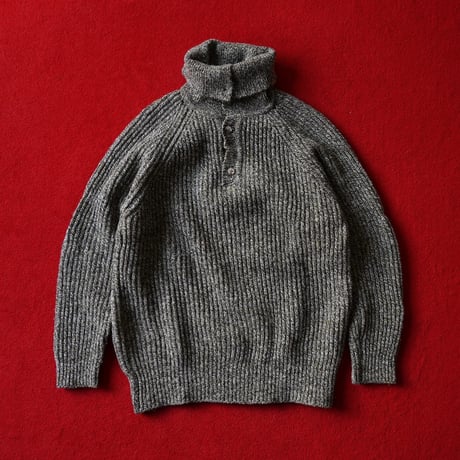 Willis & Geiger Button Turtle Neck Sweater