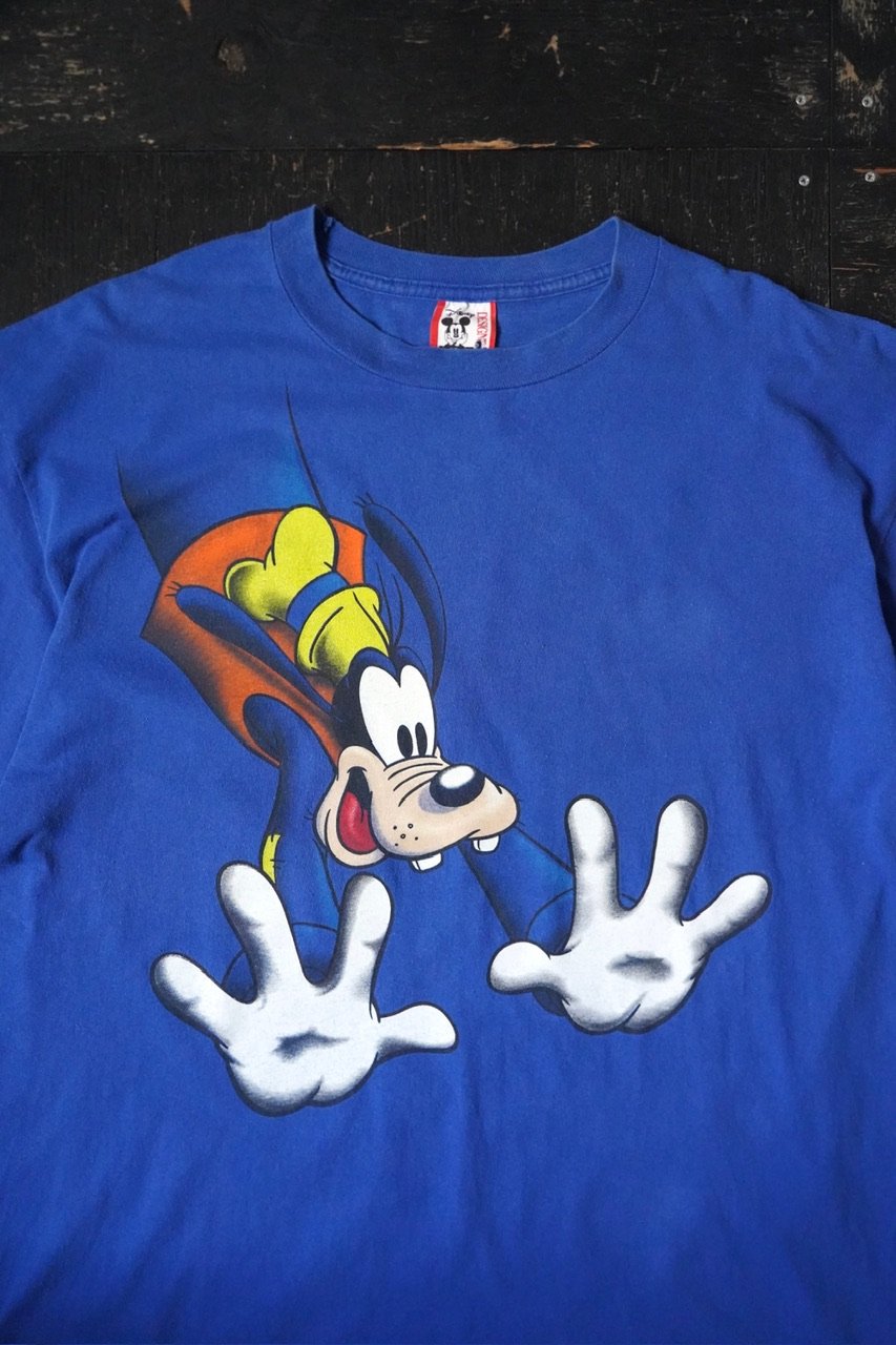 Disney Goofy Print T-Shirt (90s about XL made i