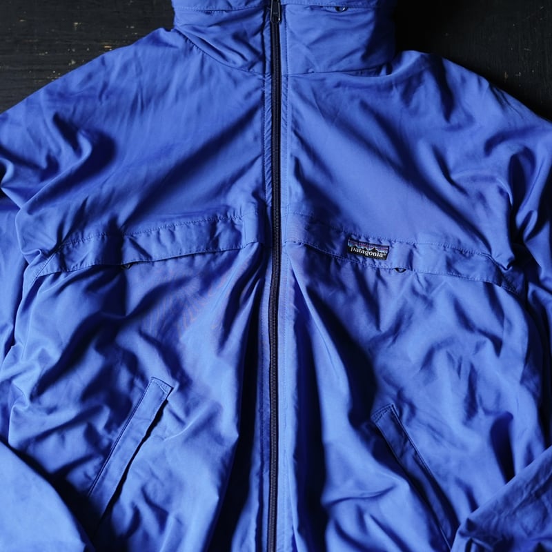 patagonia ナイロンジャケット XL 青 Patagonia Nylon Zip Jacket (90s XL made in USA)