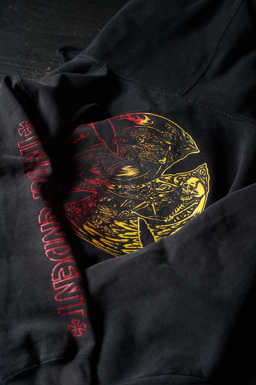 Independent Printed Zip Hoody (90-00s L ) | glo