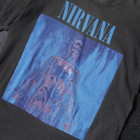 [special] Nirvana Printed T-Shirt （90s L ）