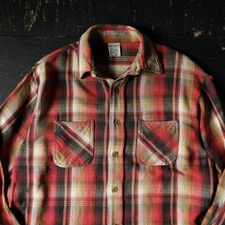 Big Mac Heavy Flannel Shirt (70s L/Tall made in  Portugal )