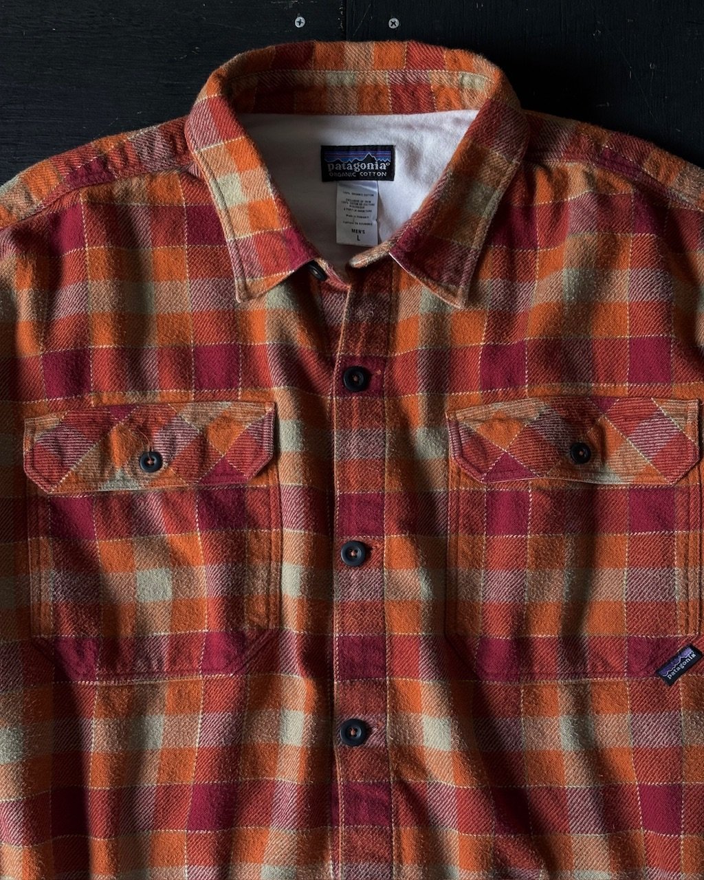 トップス Patagonia Organic Cotton Shirt L Patagonia Organic Cotton Checkered L/S Shirt [ L ] ￥8,980