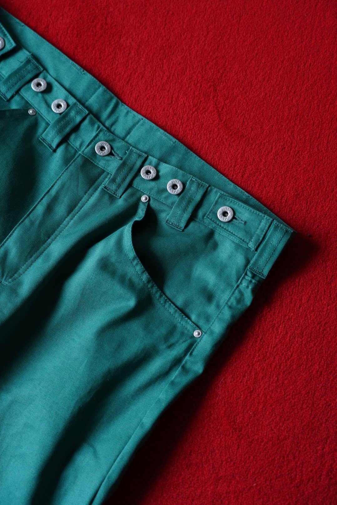 Willow Pants / Gジャン/1/コットン/IDG/無地/nwp-0034 Willow Pants WP P-024 Cotton Pant | globule mag.