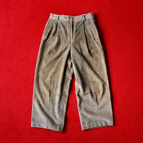 Barry Bricken Two Tuck Corduroy Trouser