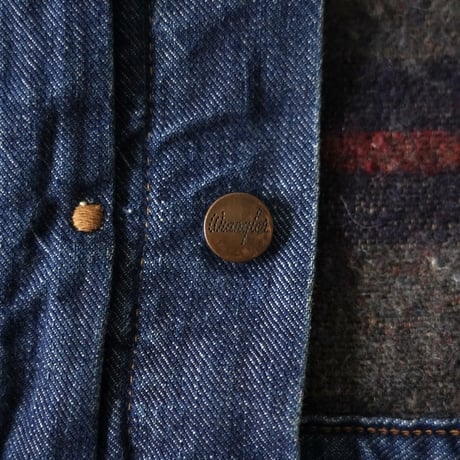 Wrangler Kids Denim Jacket（60-70s kids12 色タグ後期）