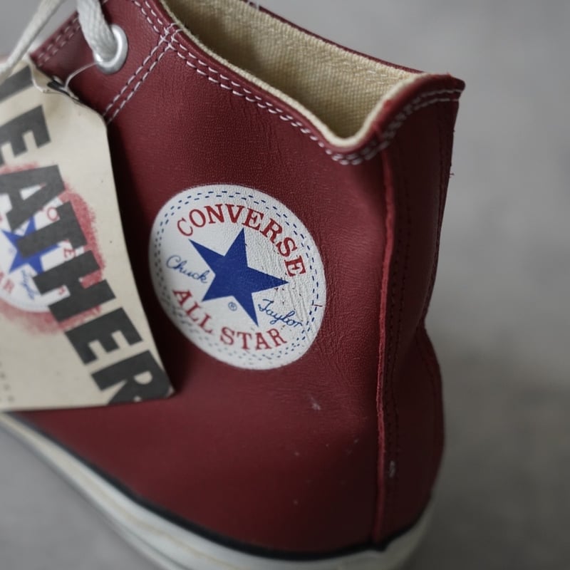 Converse All Star Hi Leather (90s Red US9 1/2