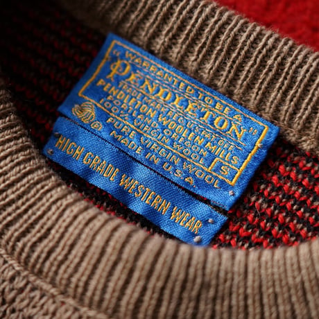 Pendleton Native Pattern Crew Sweater