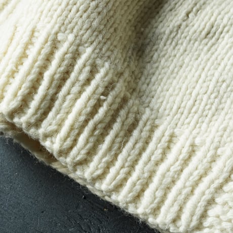 Unknown Vintage Zipped Cowichan sweater(60s aboutL)