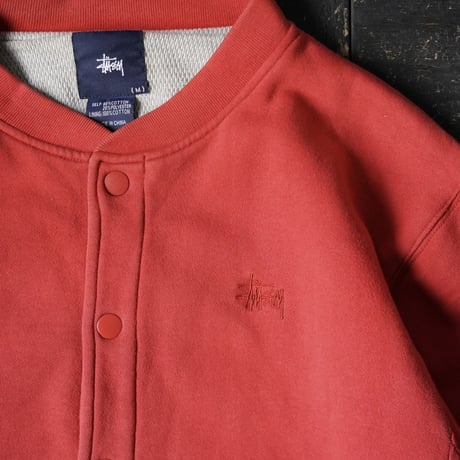 Stussy Snap Button Sweat Cardigan (00s M )
