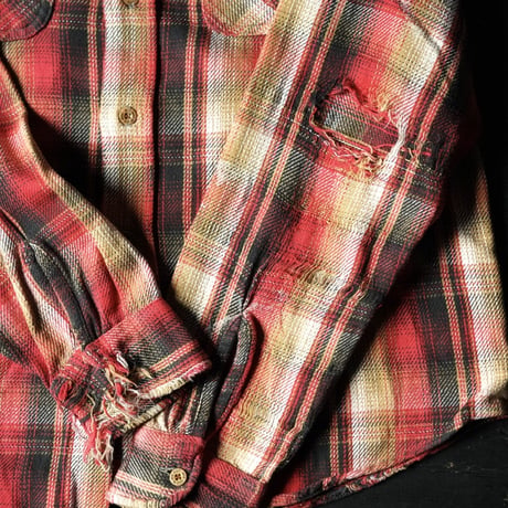 Big Mac Heavy Flannel Shirt (70s L/Tall made in  Portugal )