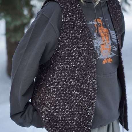 Printed Sweat Hoody - Camp & Go
