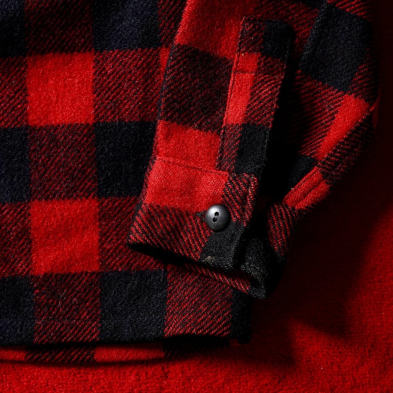 40-50s Hercules Buffalo Plaid Wool Jacket | glo
