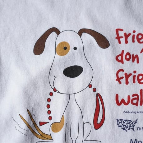 00s Printed Message Tee "DOG"