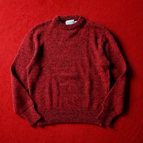 made in USA Royal North Mills Melange Crew Neck Sweater