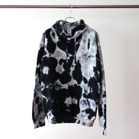gm. Emb. Sweat Hoody - Tie Dye  / Multi Black
