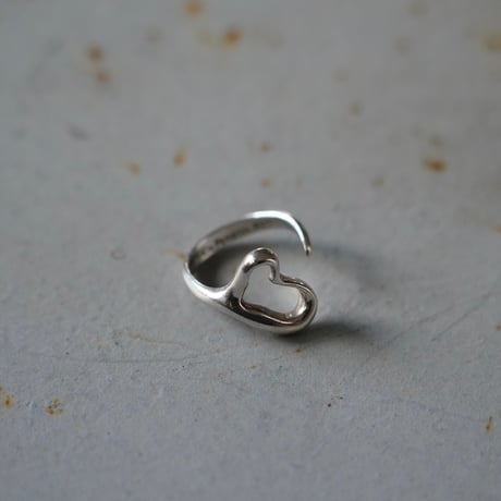 Tiffany Open Heart Ring (about 14 Silver)