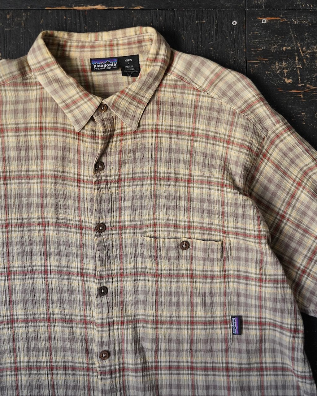 Patagonia A/C Yarn Dye Shirt (00s L made in Por