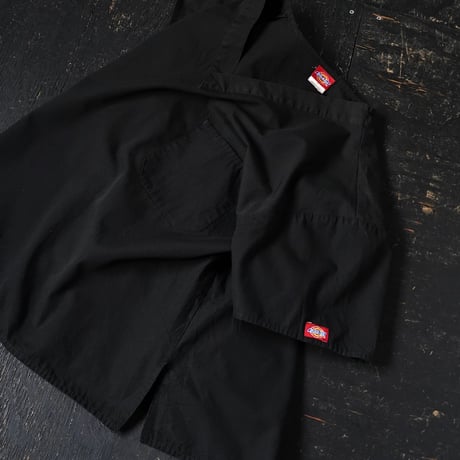 Dickies V-neck Scrub Shirt / Black (00s M)
