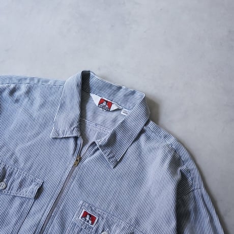 Ben Davis Half Zip Pullover Shirt - Cotton