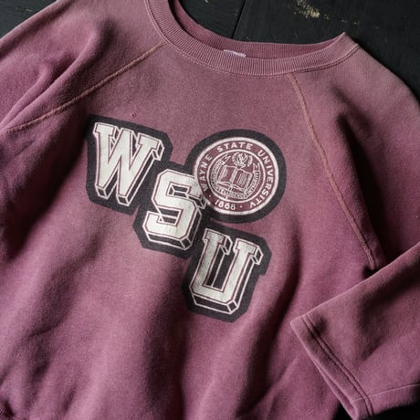 Champion Raglan Half Sleeve Sweat (60s M Runners Tag)