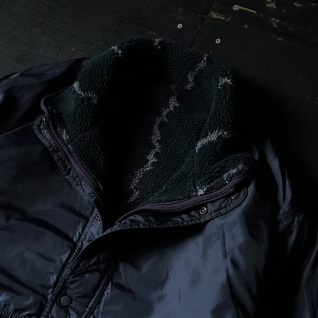 【Special】Patagonia Reversible Glissade Jacket "Thunder"  (90s L Very Good Condition!!)