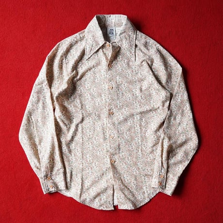 70s Kennington Poly/Cotton Shirt 隠れミッキー