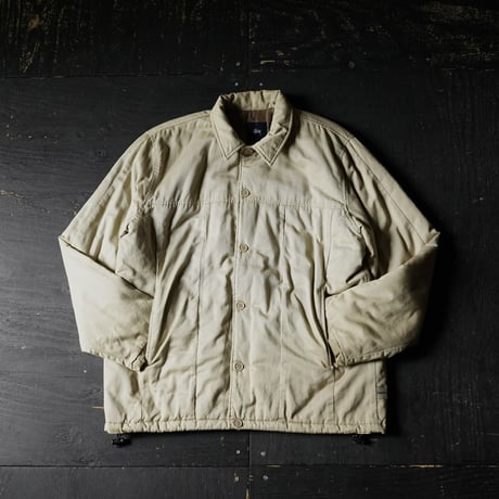 Stussy Cotton Insulated Jacket (90s M 紺タグ made in USA)