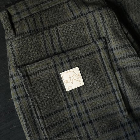 WP P-029 Grey Check Pant