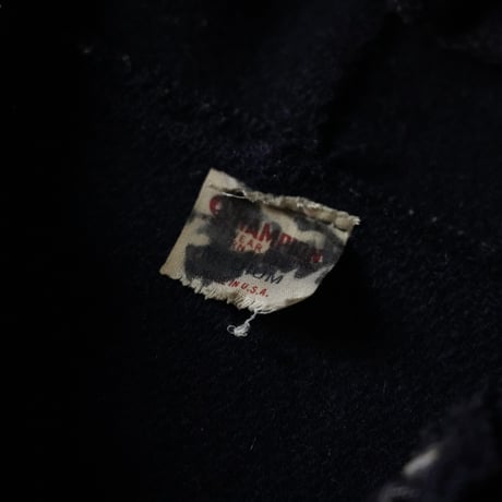 Champion Melton Wool Zip Hoody (50s L made in USA)