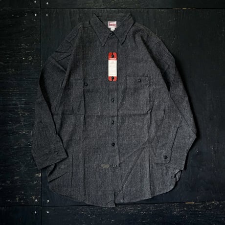 Hercules Black Chambray Work Shirt（Dead Stock）