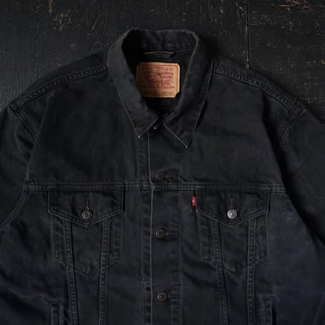 Levi's 70503 Black Denim Jacket (00s XXL Euro Model)