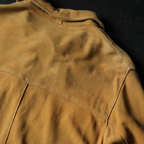 Vintage Deerskin Lace Up Pullover (about M)