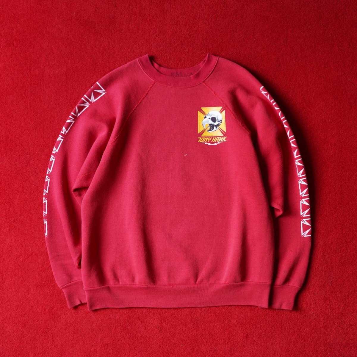 80s POWELL PERALTA Tony Hawk Crew Sweat | globu 80s POWELL PERALTA Tony Hawk Crew Sweat | globu
