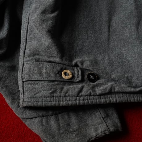 30-40s HERCULES Work Jacket - Black Chambray “巨人タグ”