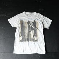 Neil Young / Crazy Horse Printed T-Shirt (80s about M Rare!!)