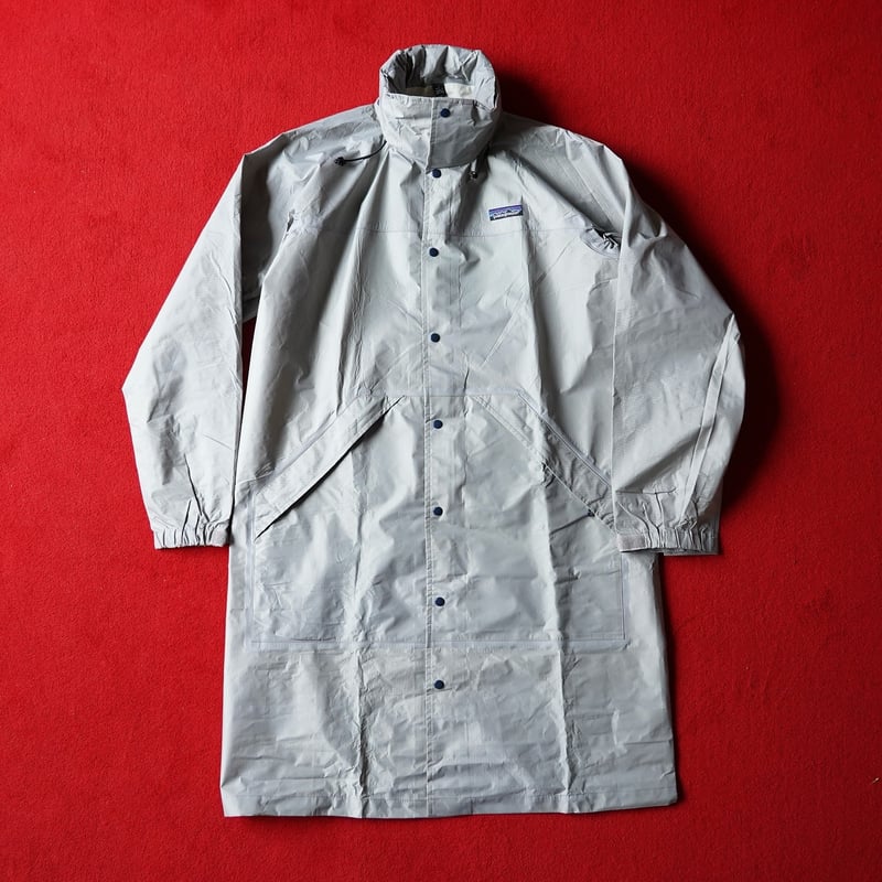 Patagonia 80s Raincoat レインコート 80年代 80s パタゴニア アウトドア レインコート グレー │ヴィテージ