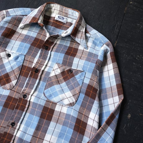 Mr.leggs Heavy Flannel Shirt (70s M)