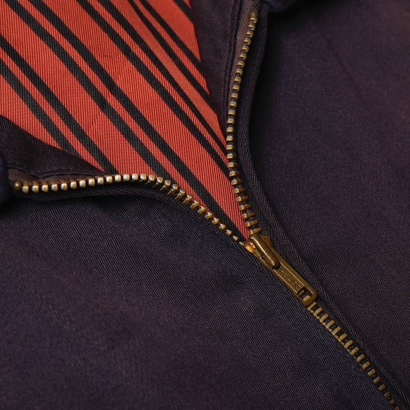 【50s】Rayon gabadine pants ナス紺 鬼フェード 50s Gabardine Jacket 
