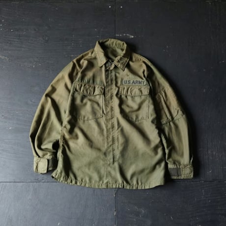 US Army Fire Resistant Zipped Crew Shirt (70s about S Good Fade)