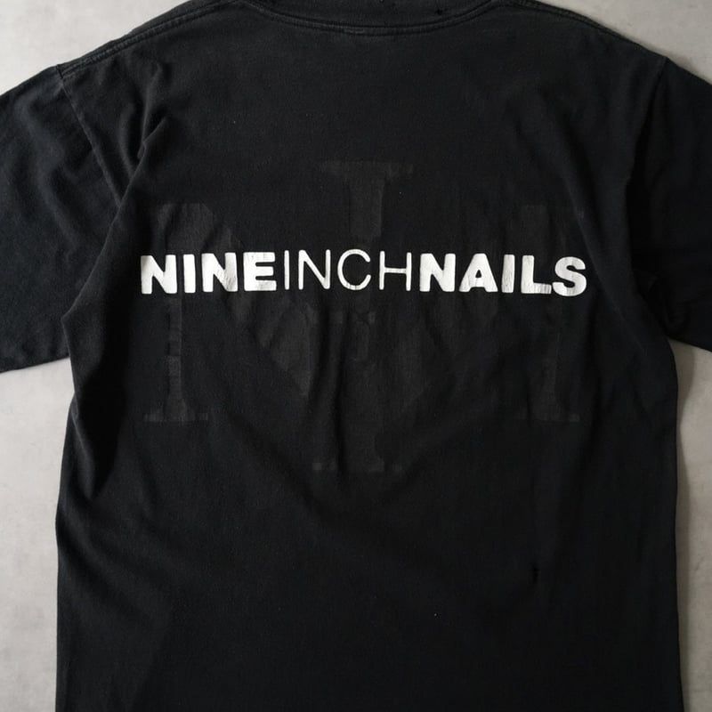Nine Inch Nails Printed T-Shirt(90s L Box Logo)