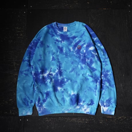 gm. Emb. Crew Sweat - Tie Dye
