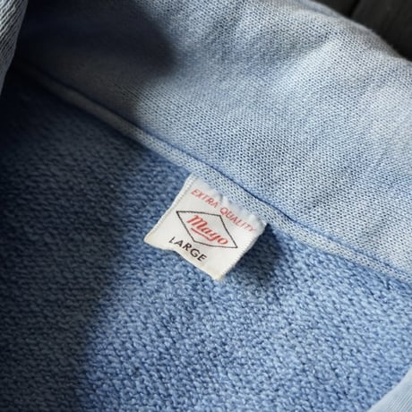 Mayo Spruce Half Zip Pullover Sweat (60s L good size!)