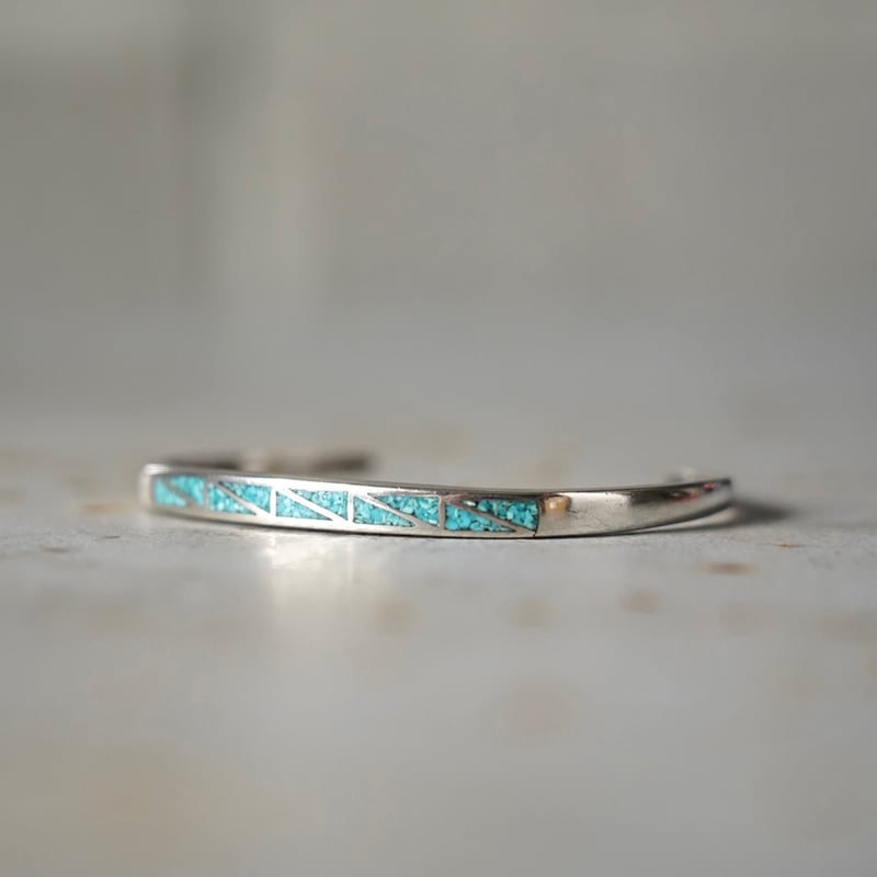 Mexican Jewelry Turquoise Silver Bangle | globu
