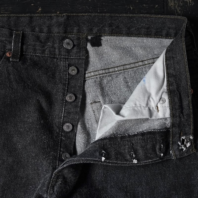 Levi's 501 Black Denim Pant “先染め” (90s 34/34) |