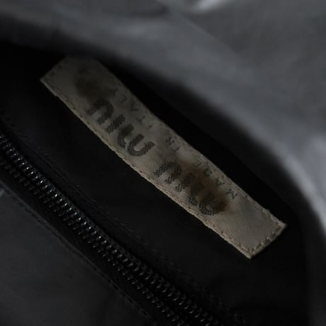 Miu Miu Nylon Shoulder Bag (90s made in Italy)