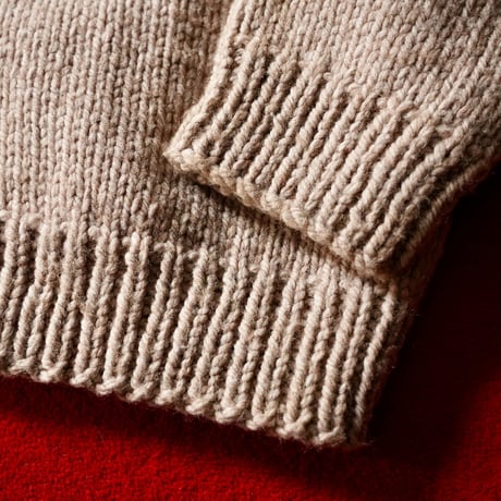 unknown Vintage Zipped Cowichan Sweater