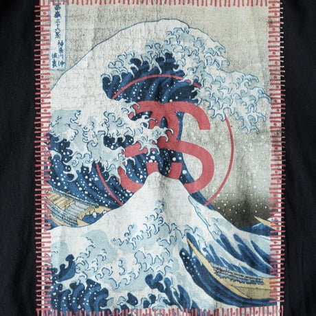 Stussy Printed T-Shirt - 北斎 (00s L 北斎プリント)